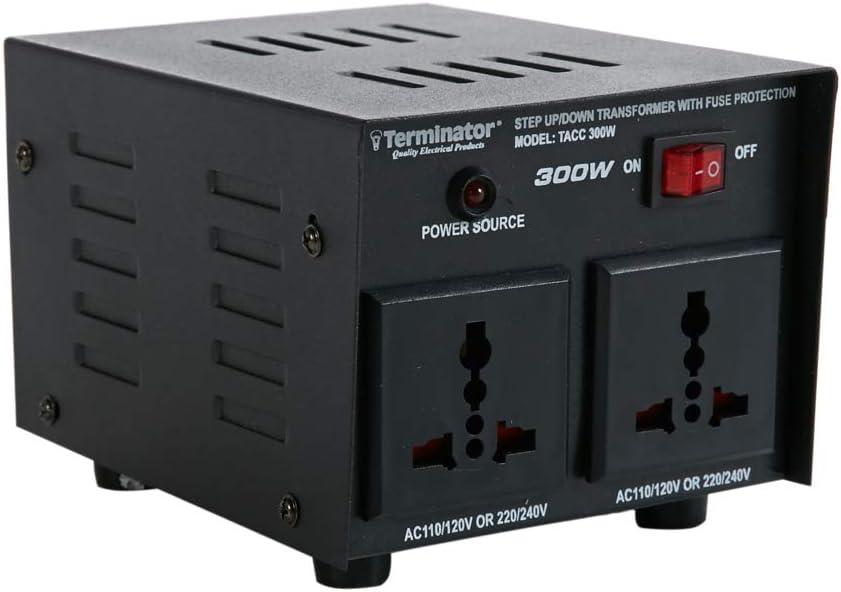 Terminator AC to AC Dual Voltage converter - TACC 300W Terminator AC to AC Dual Voltage converter - TACC 300W